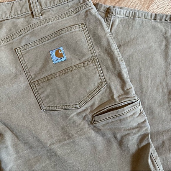 Carhartt 40x32 rugged flex relaxed fit canvas 5 pocket work pants - Picture 8 of 8